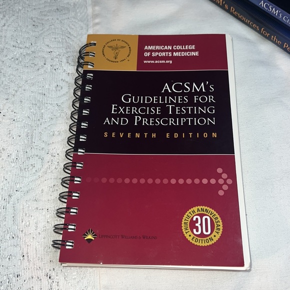 SET OF 3 AMERICAN COLLEGE OF SPORTS MEDICINE CERTIFICATION ACMS TEST PREP BOOKS - Picture 5 of 17